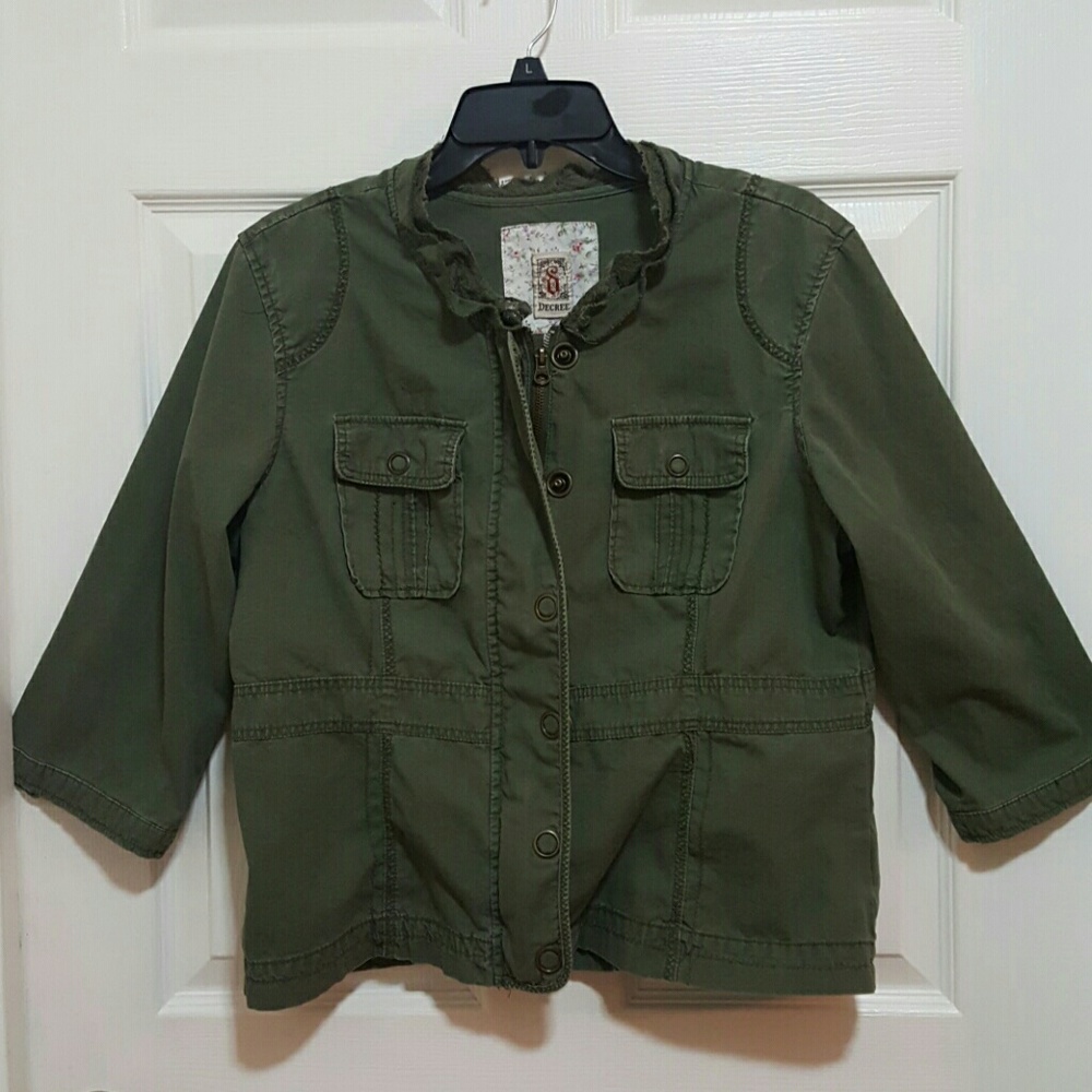 Decree military style blazer/jacket